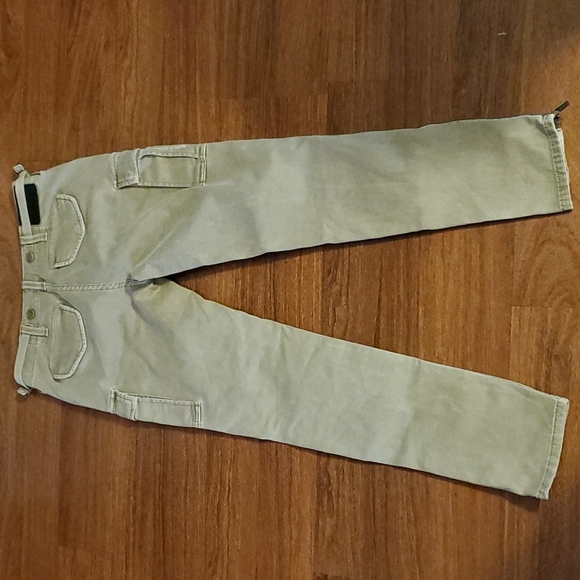 BCBG Max Azria Vintage Army Style Fatigue Wash Women's Pants - Size 26 - Picture 3 of 14